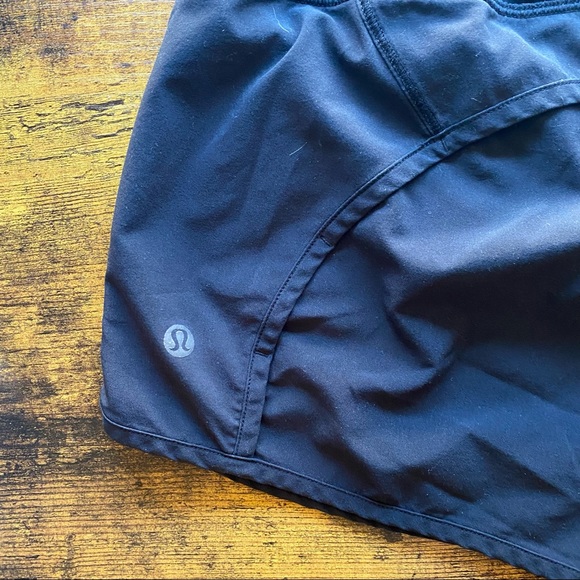 Lululemon Speed Up Low-Rise Lined Short 2.5" - Black Sz 6 - Picture 7 of 7